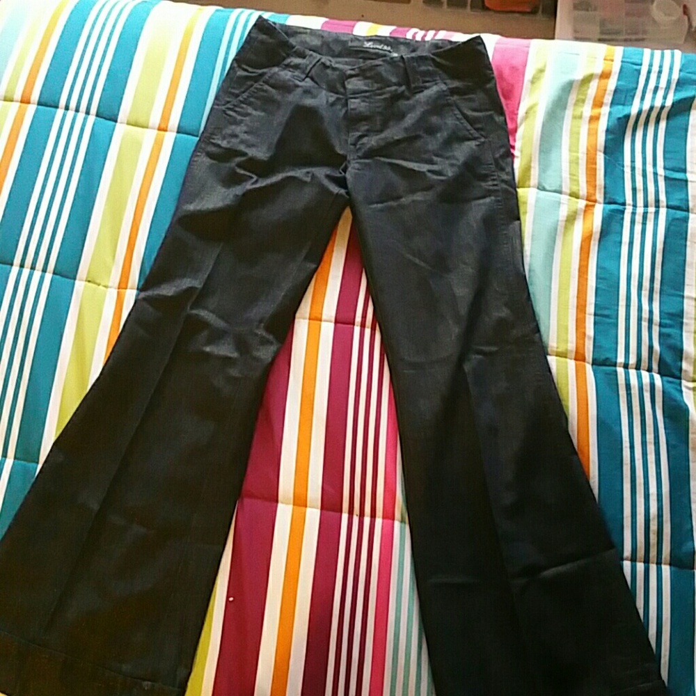 Level 99 Black Boot-Cut Jeans